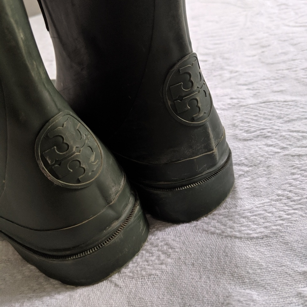 Combat Style Tory Burch Rainboots - Picture 6 of 7
